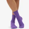 Calcetines Classic Organic de algodón para mujer - Violeta ultravioleta