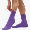 Calcetines Classic Organic de algodón para mujer - Violeta ultravioleta