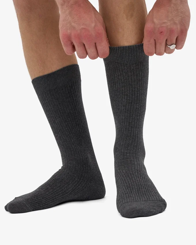 Calcetines Classic Organic - Gris lava