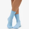 Calcetines Classic Organic para mujer - Azul mar