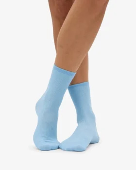 Calcetines Classic Organic para mujer – Azul mar