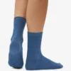 Calcetines Classic Organic para mujer - Azul petróleo