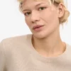 Calcetines clásicos de lana merina para mujer - Blanco marfil