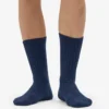 Calcetines de mezcla de lana merina - Azul marino