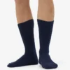 Calcetines de mezcla de lana merina - Azul marino