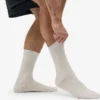 Calcetines de mezcla de lana merina - Blanco óptico