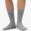 Calcetines de mezcla de lana merina - Gris jaspeado