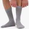 Calcetines de mezcla de lana merina - Gris jaspeado