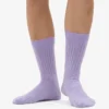 Calcetines de mezcla de lana merina - Lavanda suave