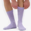 Calcetines de mezcla de lana merina - Lavanda suave