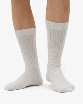 Calcetines de mezcla de lana merina – Mezcla de colores nieve