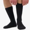Calcetines de mezcla de lana merina - Negro intenso