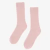 Calcetines de mezcla de lana merina - Rosa descolorido