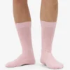 Calcetines de mezcla de lana merina - Rosa descolorido