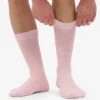 Calcetines de mezcla de lana merina - Rosa descolorido