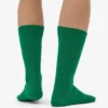 Calcetines de mezcla de lana merina - Verde Kelly