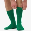 Calcetines de mezcla de lana merina - Verde Kelly