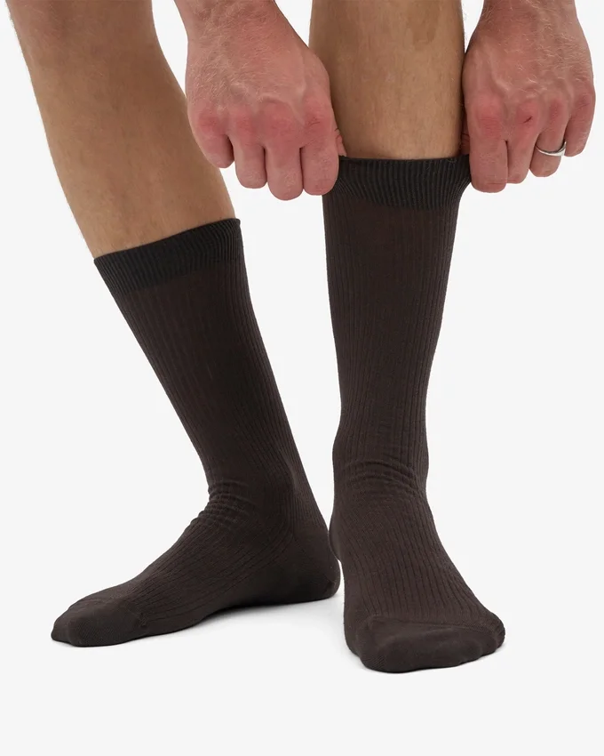 Calcetines deportivos Classic Organic - Marrón café