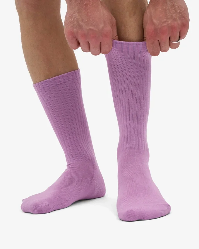 Calcetines deportivos de algodón orgánico - Flor de cerezo