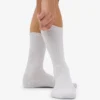 Calcetines deportivos de algodón orgánico - Mezcla de colores nieve