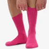 Calcetines deportivos de algodón orgánico - Rosa chicle