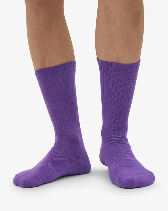 Calcetines deportivos de algodón orgánico - Ultravioleta