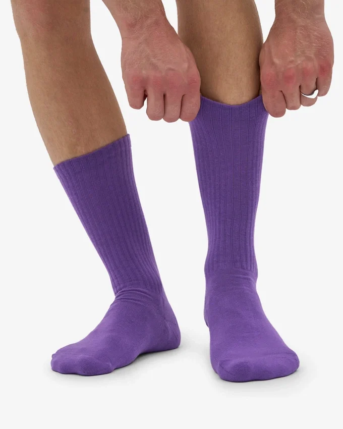 Calcetines deportivos de algodón orgánico - Ultravioleta