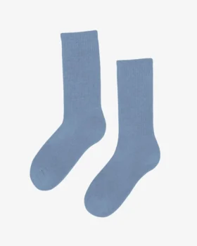 Calcetines deportivos orgánicos - Azul acero