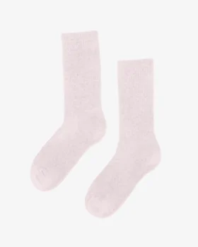 Calcetines deportivos orgánicos - Rosa descolorido