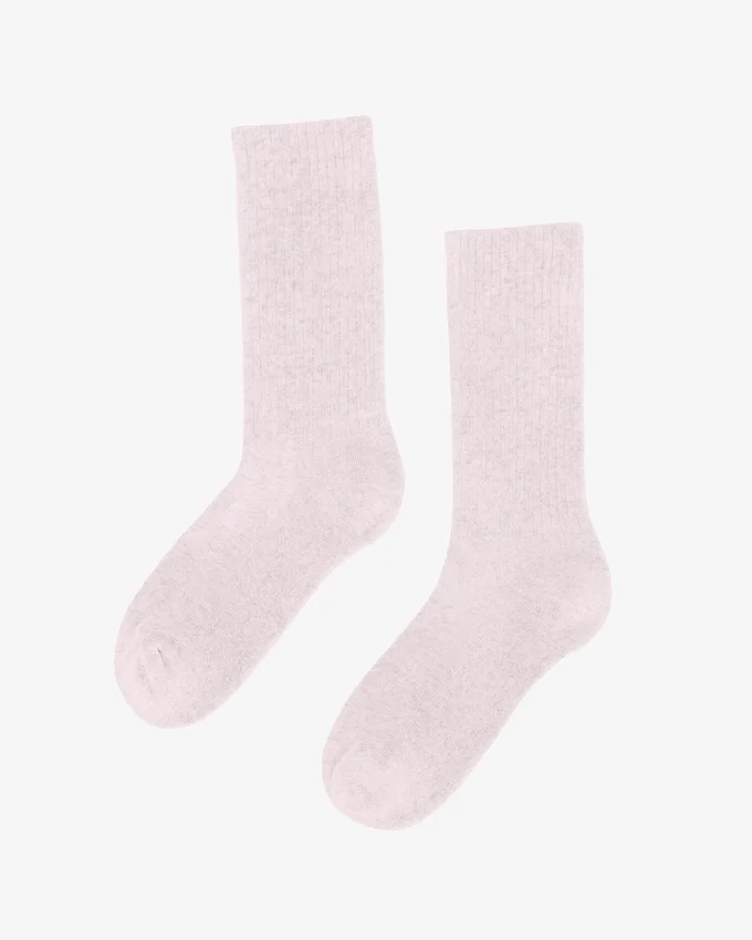 Calcetines deportivos orgánicos - Rosa descolorido