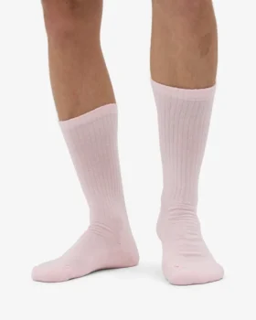 Calcetines deportivos orgánicos – Rosa descolorido