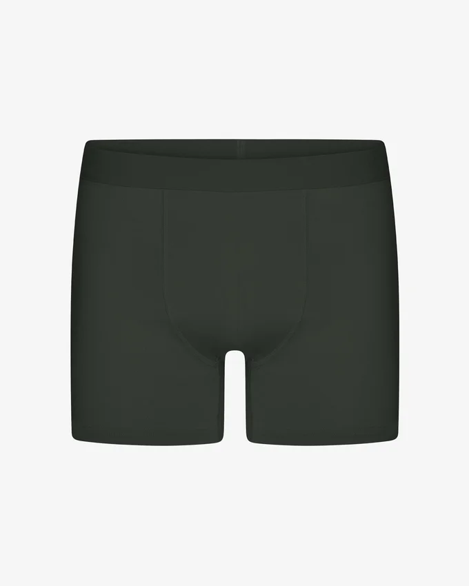 Calzoncillos bóxer Classic Organic de algodón orgánico - Verde cazador