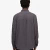 Camisa de franela orgánica - Gris lava