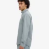 Camisa Organic Button Down - Azul acero