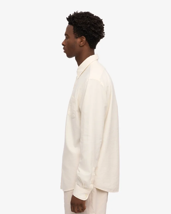 Camisa Organic Button Down - Blanco marfil