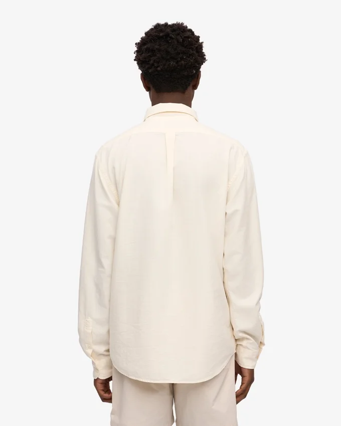 Camisa Organic Button Down - Blanco marfil