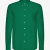 Camisa Organic Button Down de algodón - Verde Kelly