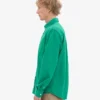 Camisa Organic Button Down de algodón - Verde Kelly