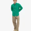 Camisa Organic Button Down de algodón - Verde Kelly