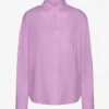 Camisa oversize de algodón orgánico - Flor de cerezo