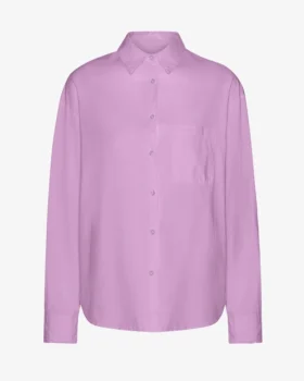 Camisa oversize de algodón orgánico - Flor de cerezo