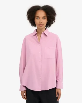 Camisa oversize de algodón orgánico – Flor de cerezo