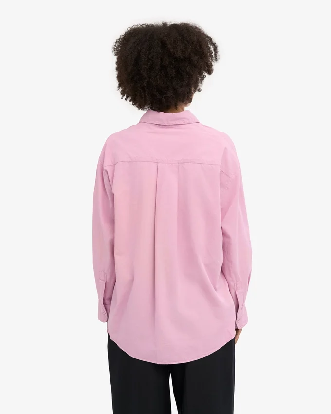 Camisa oversize de algodón orgánico - Flor de cerezo