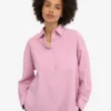 Camisa oversize de algodón orgánico - Flor de cerezo