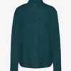 Camisa oversize de algodón orgánico - Verde océano