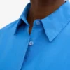 Camisa oversize orgánica - Azul Pacífico