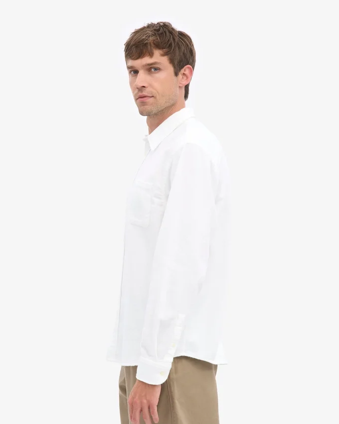 Camisas de franela orgánica - Blanco óptico