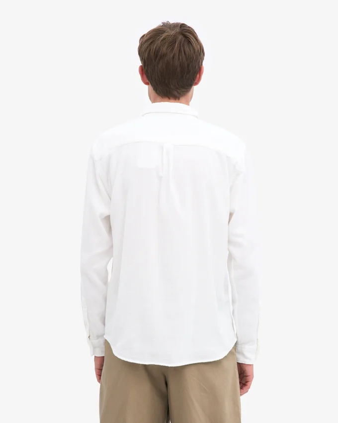 Camisas de franela orgánica - Blanco óptico