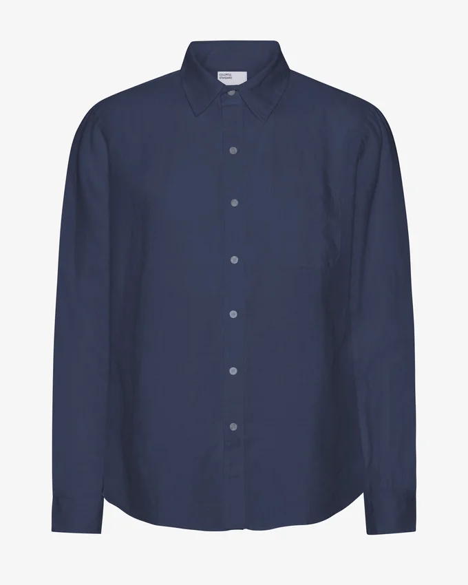 Camisas de lino - Azul marino