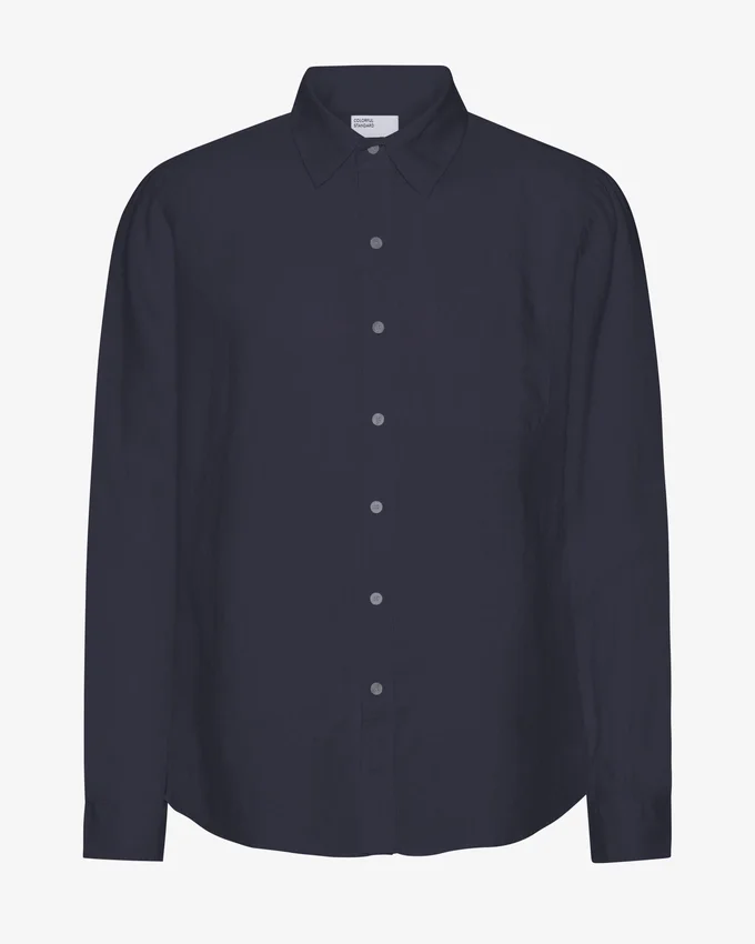 Camisas de lino - Azul marino
